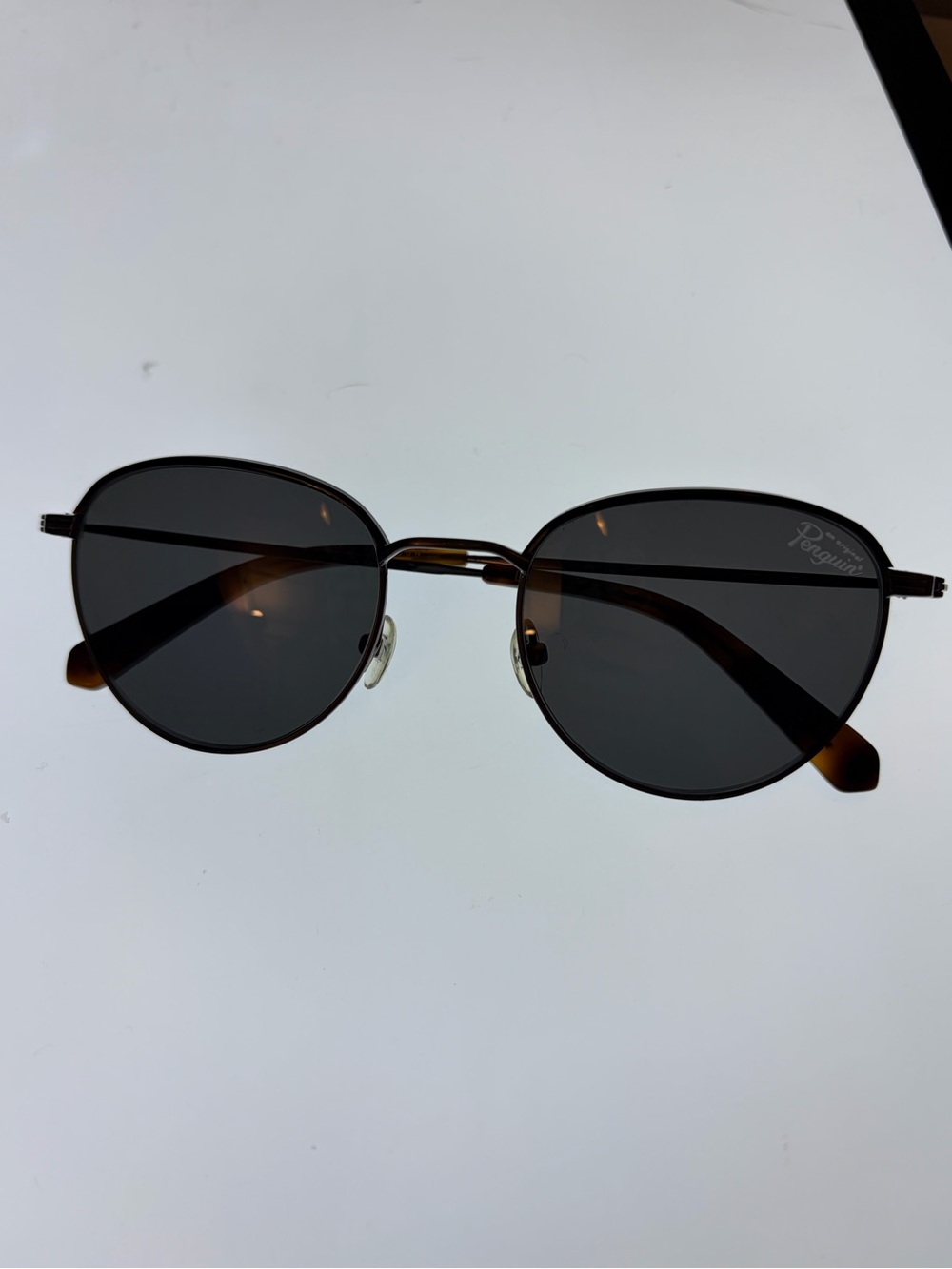 Original Penguin Gunmetal tortoise Sunglasses “The Ferrell Sun” unisex GUC
